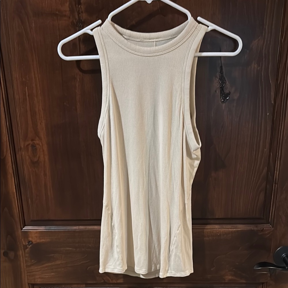 Lululemon Cream Tank Top size 4